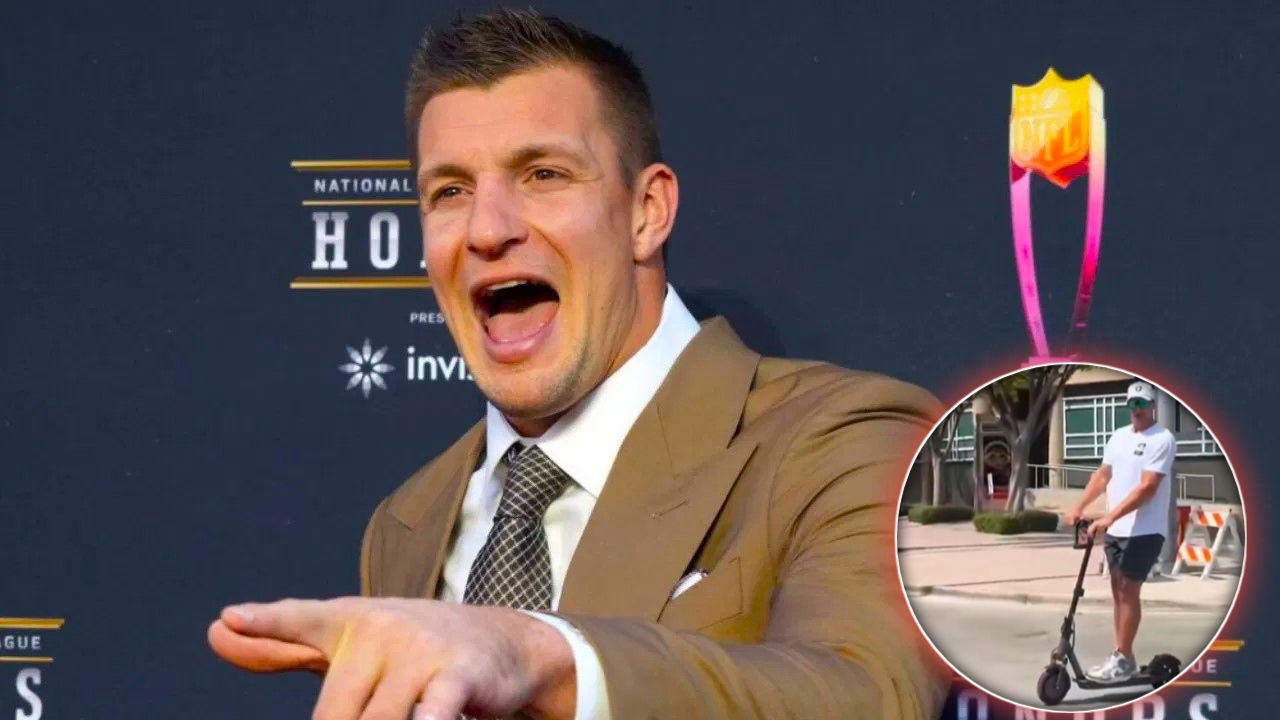 (Video) Rob Gronkowski Almost Gets Hit by Overexcited Fan on the Road: “Watch Where You’re Going A**hole”