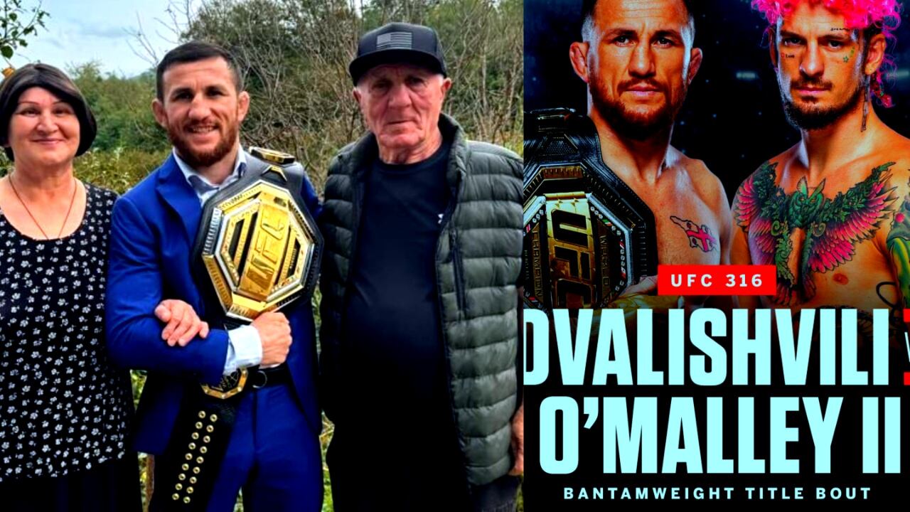 Merab Dvalishvili Parents: UFC 316 Star Reveals Mother’s Worries During Fights