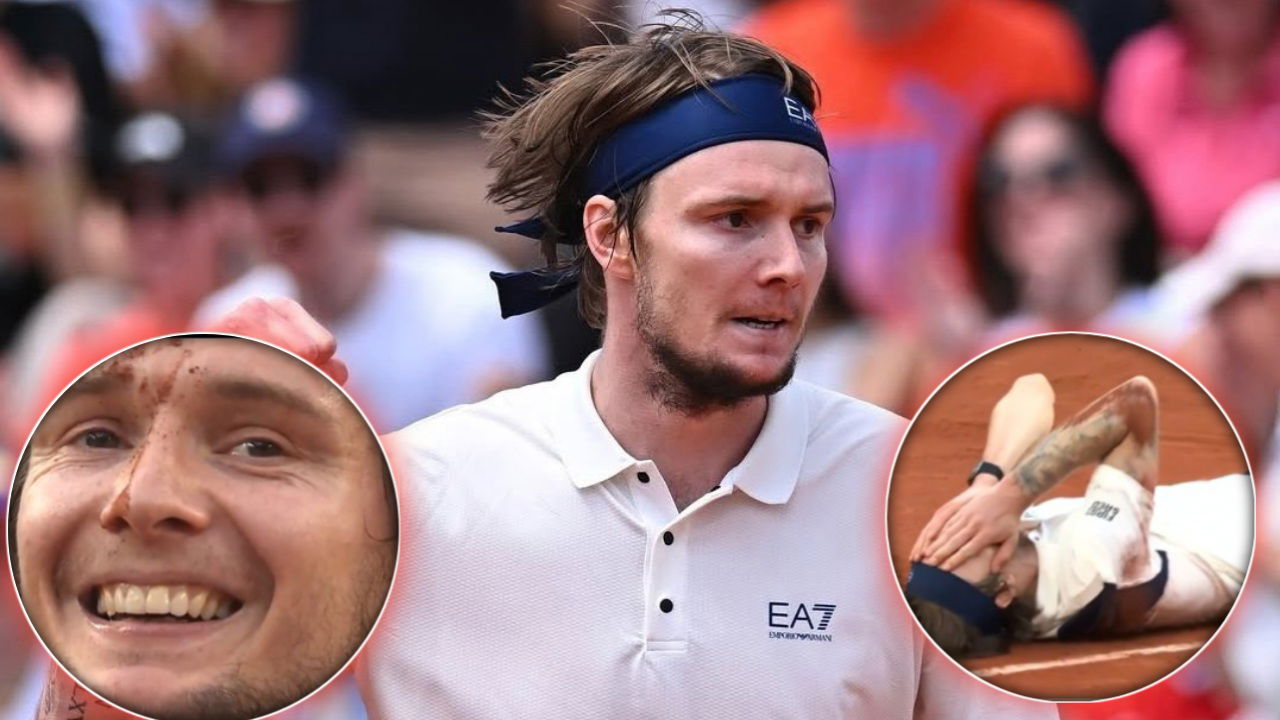 (Video) Alexander Bublik Struggles to Hold Back Tears After Beating Jack Draper at Roland Garros