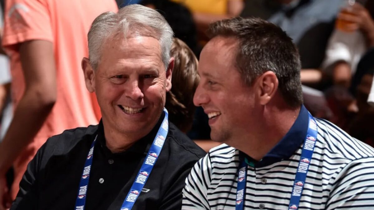 Danny Ainge and Austin Ainge