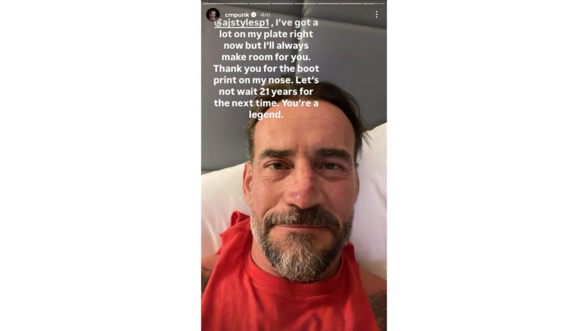 CM Punk Seeks a Rematch Against AJ Styles After Intense Raw Clash 1 CM Punk