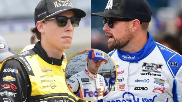Denny Hamlin Declares Ricky Stenhouse Jr. “Will Absolutely Wreck” Carson Hocevar After Nashville Clash