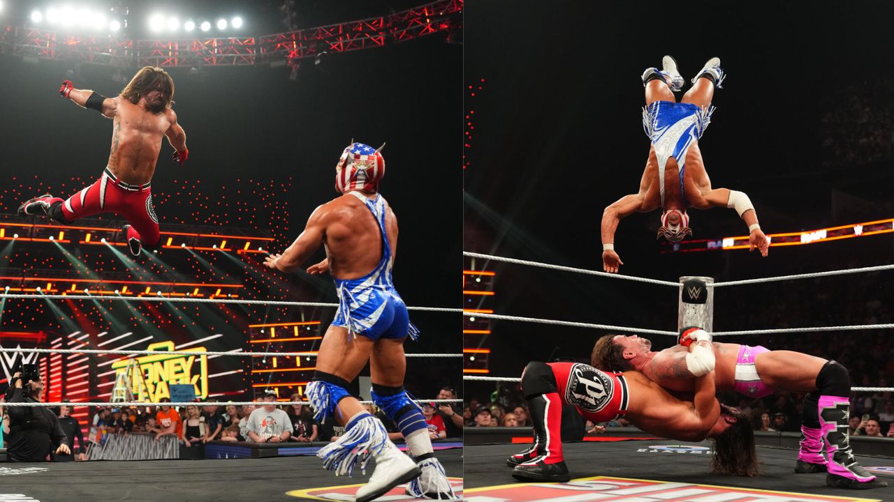 El Grande Americano Upsets AJ Styles and CM Punk to Qualify for Money in the Bank on Raw