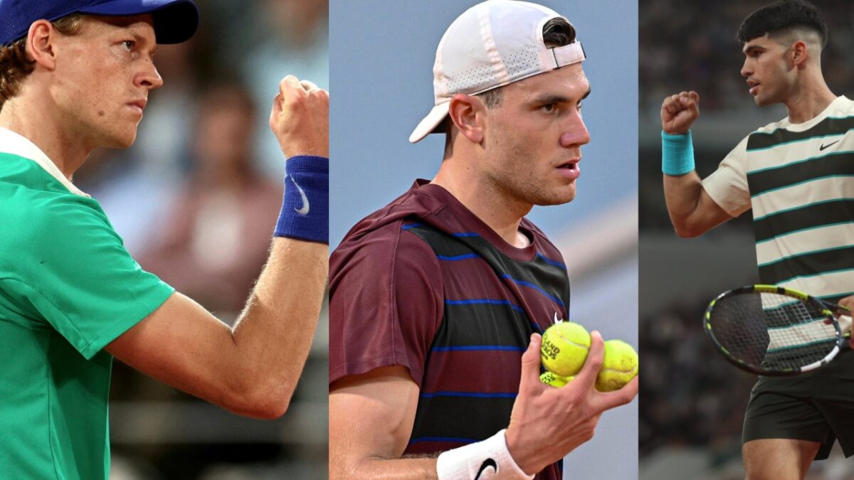 Andy Murray Gives Major Take on Career of Jack Draper Following Consistent Run of Results 1 Jannik Sinner, Jack Draper, Carlos Alcaraz