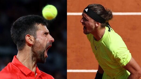 Novak Djokovic Sarcastically Accuses Alexander Zverev of ‘Spying’ on him with PSG’s Champions League Before Their Roland Garros Encounter