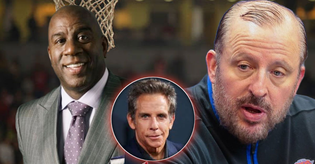 Magic Johnson and Ben Stiller in Disbelief After Knicks Fired Tom Thibodeau Despite Reaching Conference Finals