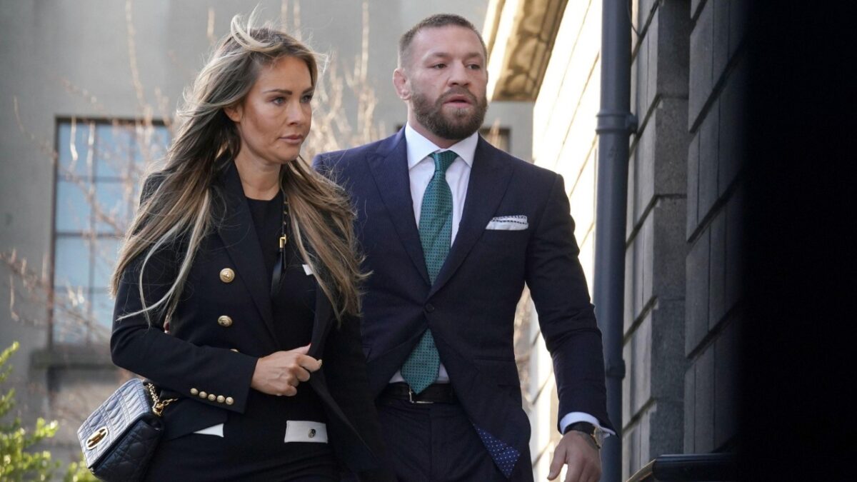 Dee Devlin Gushes Over 'Jacked Partner' Conor McGregor Showing off in Latest Physique Update 1 Dee Devlin and Conor McGregor before court visit