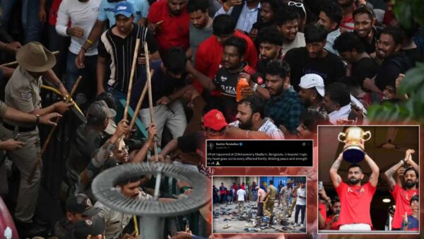 Heart-broken Sachin Tendulkar Breaks Silence Over Tragic Chinnaswamy Stadium Incident 