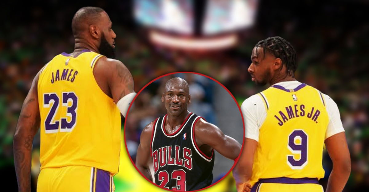 LeBron James Critic Compares Bronny James’ Selection to Michael Jordan Not Doing Nepotism For His Kids