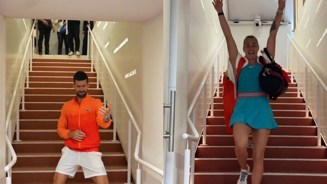 Aryna Sabalenka Sparks Hilarious Social Media War with Novak Djokovic Over Dance-Offs at Roland Garros