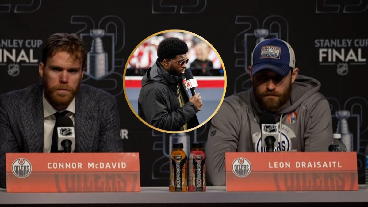 P.K. Subban Faces Backlash for Suggesting Oilers Retire Connor McDavid and Leon Draisaitl's Jerseys After Stanley Cup Win: "Sounds like a Clown" 1 Leon Draisaitl, P.K. Subban and Connor McDavid