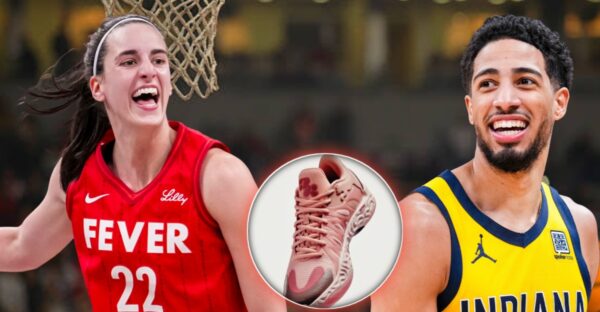 Nike Superstar Caitlin Clark in Disbelief as Tyrese Haliburton Launches Puma Shoes with Game Winner
