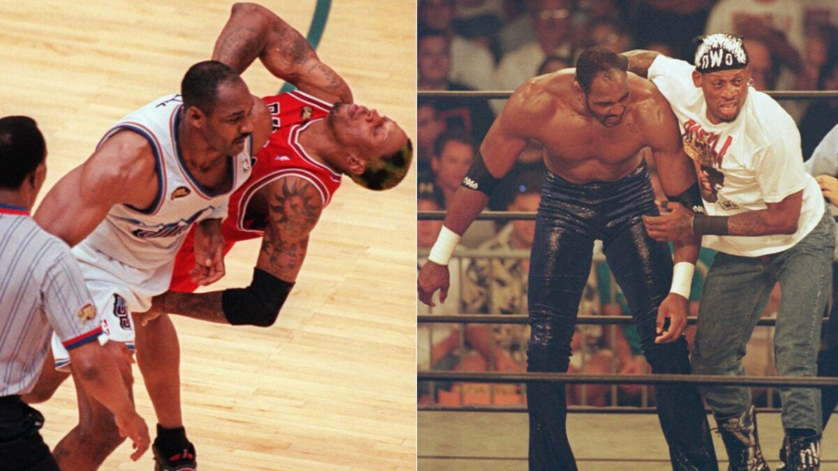 Michael Jordan's 6th Title Bizarrely Gets an Asterisk From Lakers and LeBron James Fanatic 1 Veteran commentator Bob Costas knew Karl Malone and Dennis Rodman faked the 1998 NBA Finals skirmish