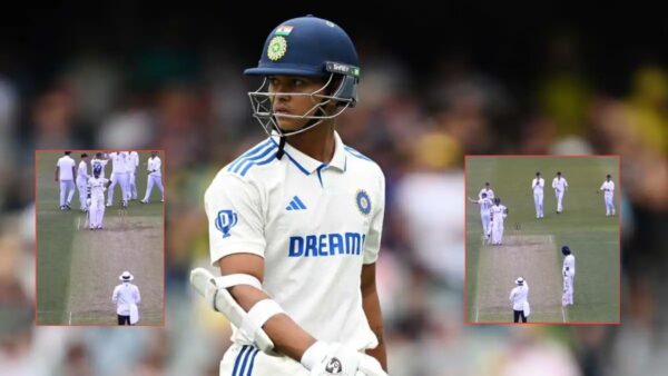 Yashasvi Jaiswal reaction to umpire out