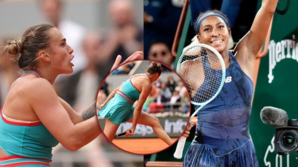 (Video) Coco Gauff Wins Incredible Point After Stunning Tweener From Aryna Sabalenka in French Open Final