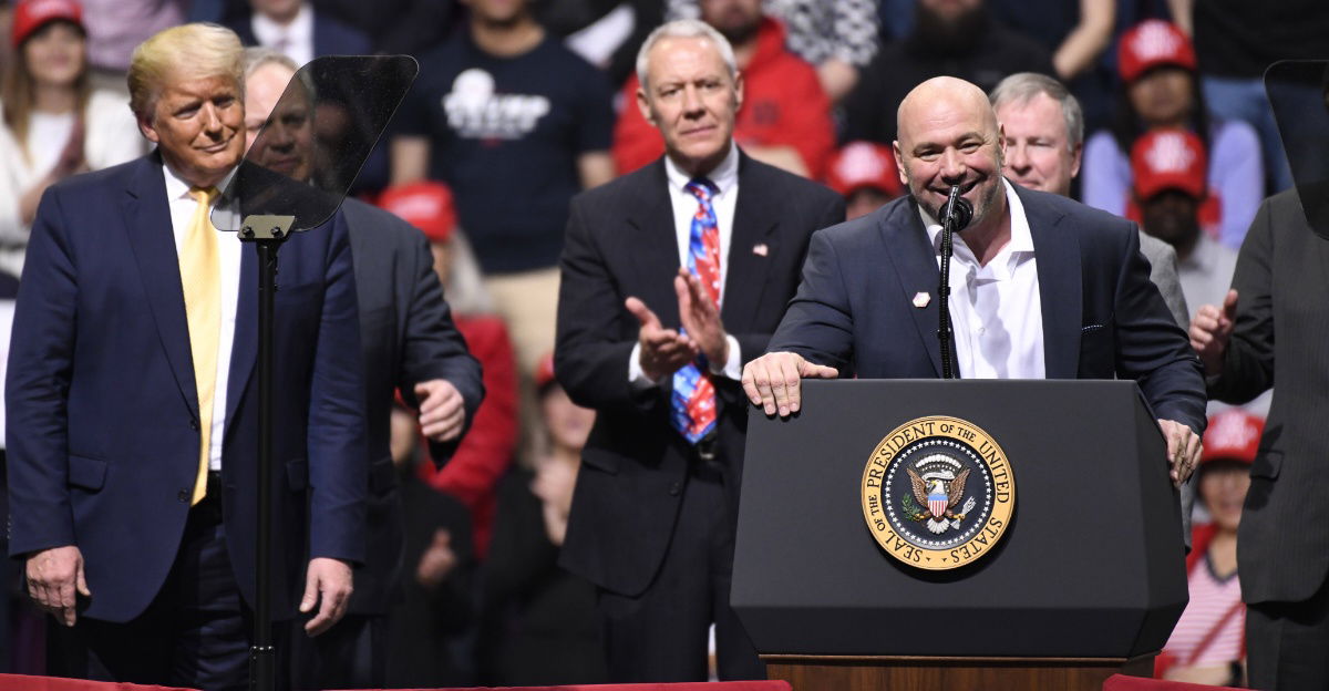 Donald Trump and Dana White's relationship 