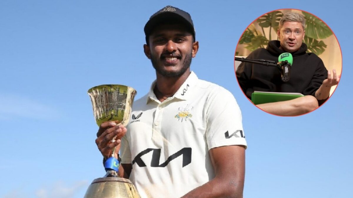 Michael Clarke on Sai Sudharsan