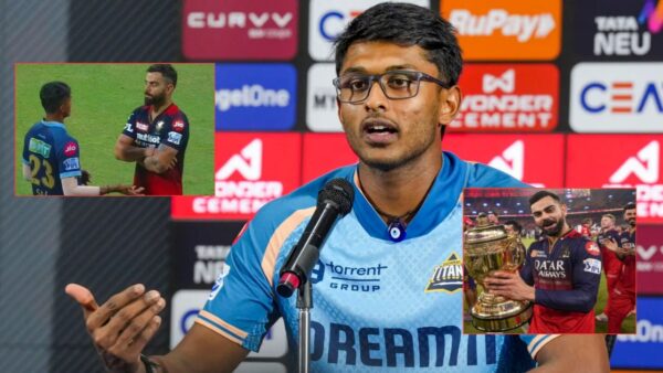 Sai Sudharsan on Virat Kohli conversation