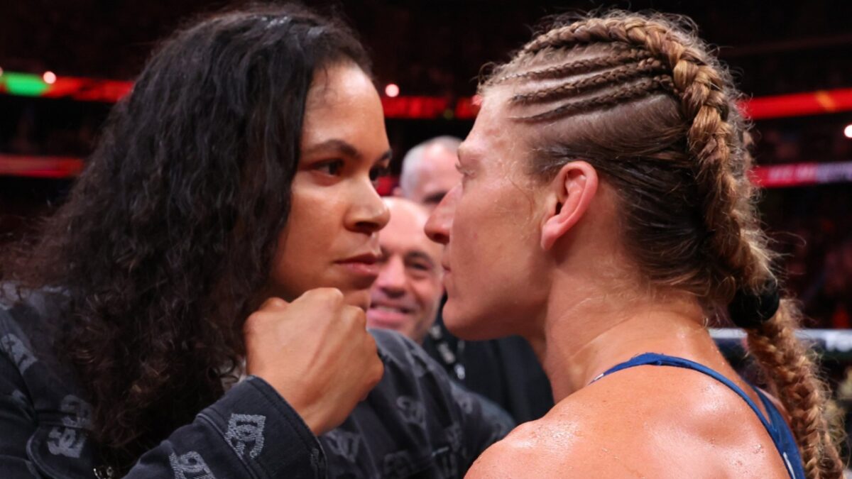 Kayla Harrison Reveals Wild Diet Behind Gruesome Weight Cut to Make 135lbs 1 Kayla Harrison goes face-to-face against Amanda Nunes after UFC 316