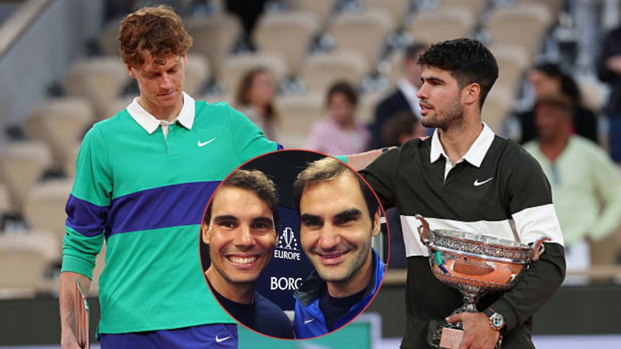 Roger Federer and Rafael Nadal React to the Historic Clash Between Carlos Alcaraz and Jannik Sinner at Roland Garros