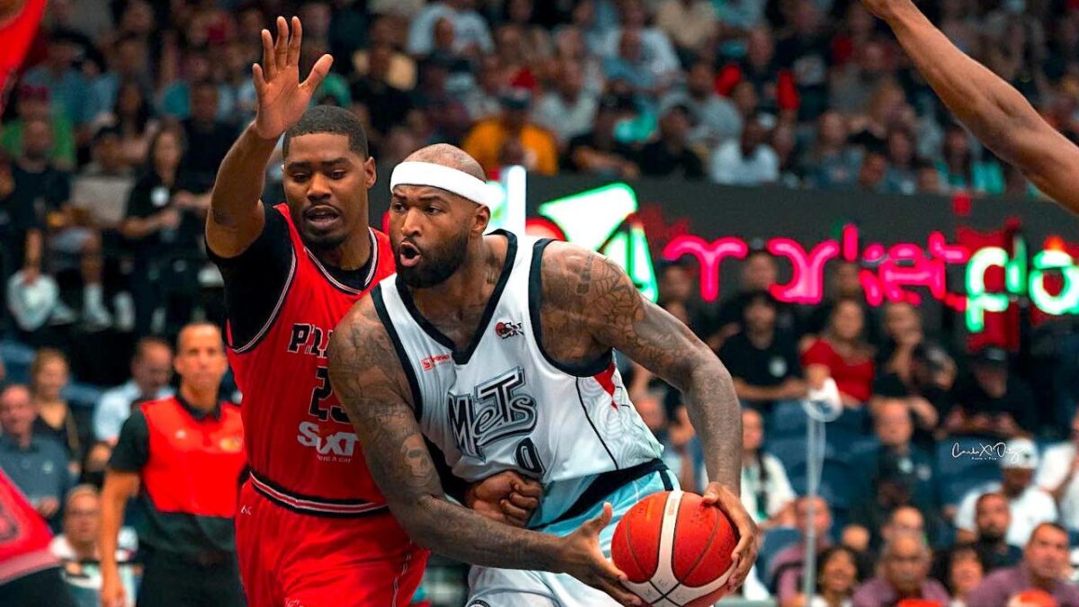 DeMarcus Cousins Gets Drinks Thrown at Him in Wild Fan Altercation 1 34-year-old DeMarcus Cousins threw away his NBA career to play in Puerto Rico