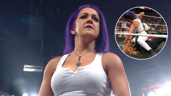 Bayley and Becky Lynch on Raw