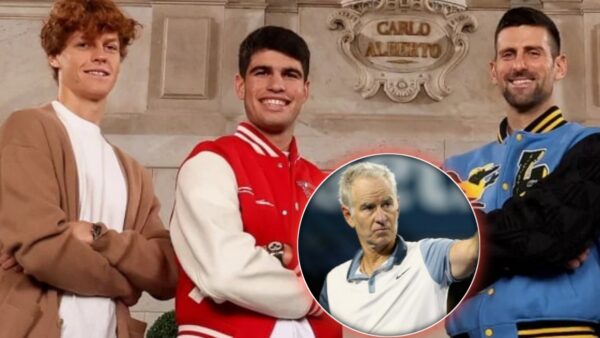 John McEnroe Highlights Two Advantages Novak Djokovic has Over Jannik Sinner and Carlos Alcaraz