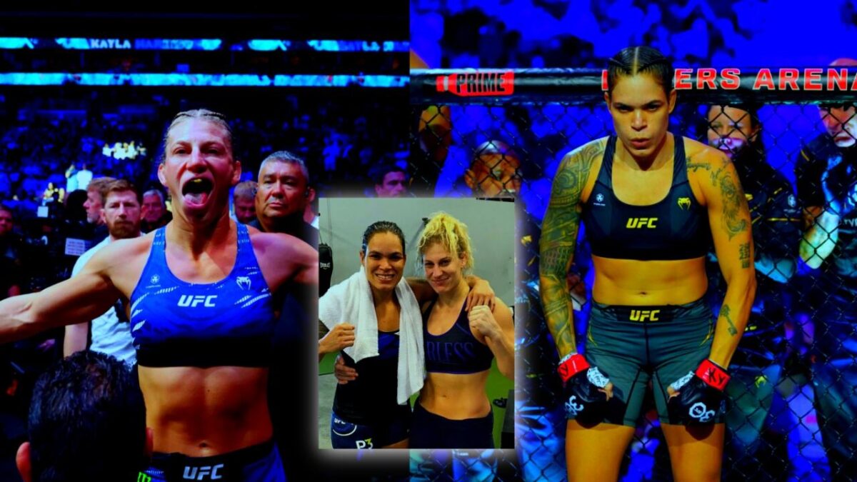 'GOAT' Demetrious Johnson Suggesting Retirement for Kayla Harrison Ahead of Amanda Nunes Superfight Gets Classy Reply 1 Kayla Harrison opens up about the historic Amanda Nunes sparring sessions