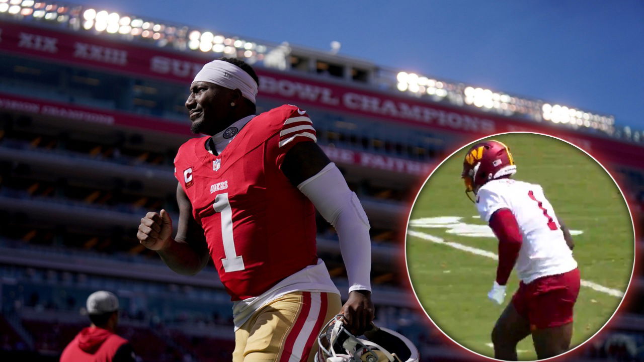 Deebo Samuel Looking Extremely Slow at Commanders’ Minicamp Sparks Wild Reaction from Fans – “Bro Is Eddie Lacy 2.0”