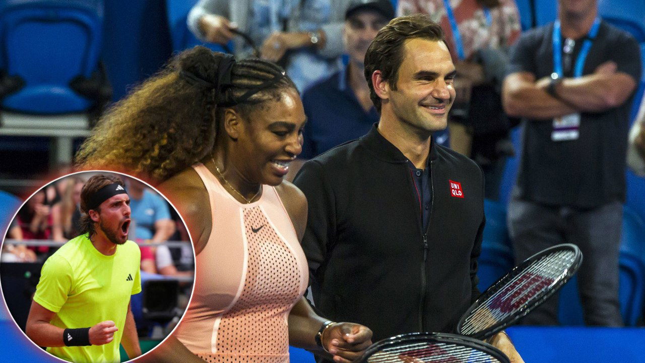 Stefanos Tsitsipas Picks Roger Federer and Serena Williams as His GOATs of Tennis
