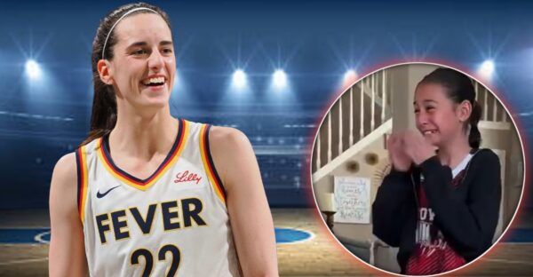 Caitlin Clark reaches out to young fan