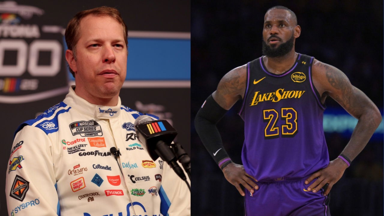 Brad Keselowski Joins Forces with $1.2 Billion Worth LeBron James for Children’s Charity