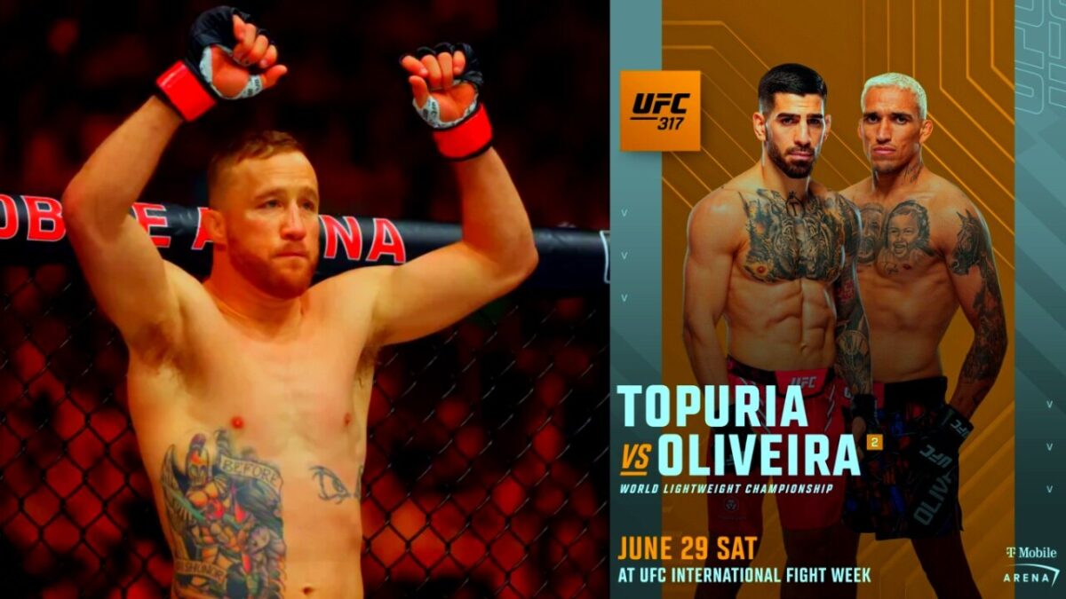 Justin Gaethje Demands Title Shot from 'Begging' UFC After Max Holloway Favor 1 Justin Gaethje wants to fight the UFC lightweight champ next