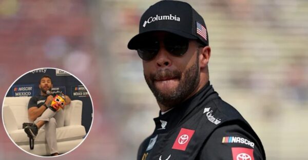 (Video) NASCAR’s Bubba Wallace Dishonors Mexican Luchadores Culture Ahead of Mexico City Cup Race
