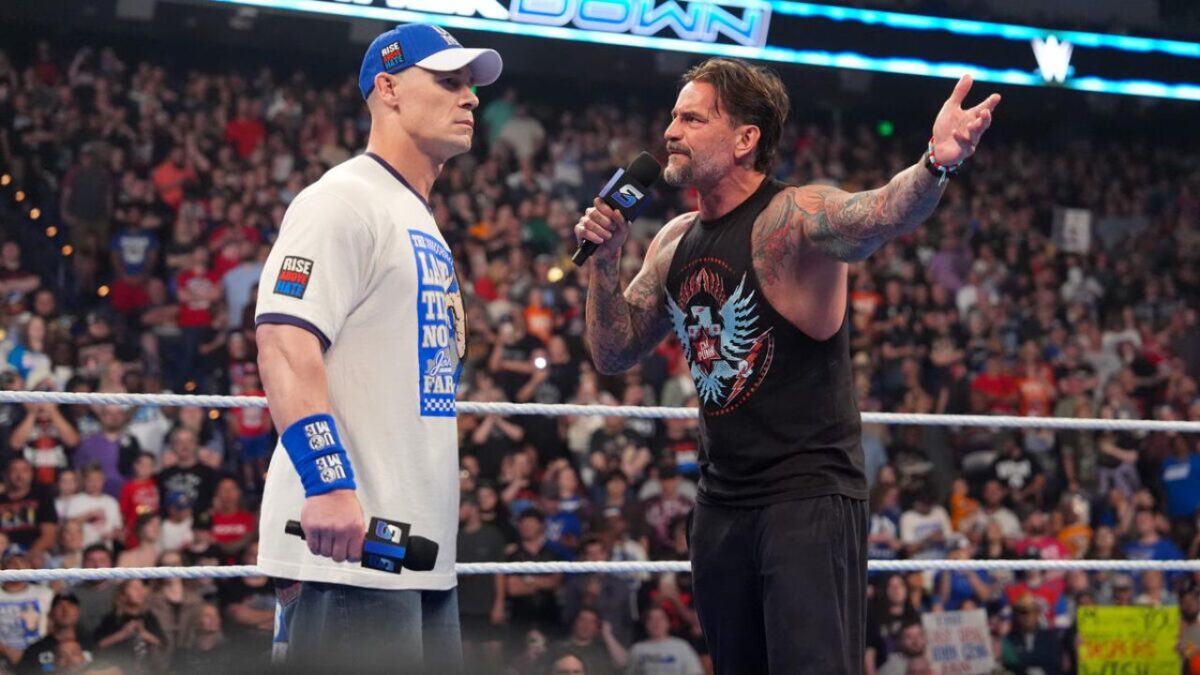 (Video) R-Truth Ambushes John Cena from Behind After CM Punk's Epic Promo on SmackDown 1 John Cena and CM Punk