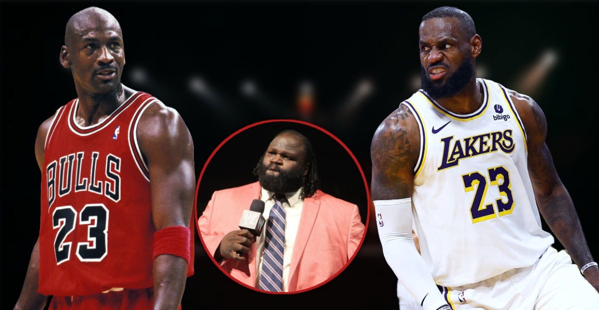 LeBron James vs Michael Jordan 1v1 From the Eyes of the World’s Strongest Man