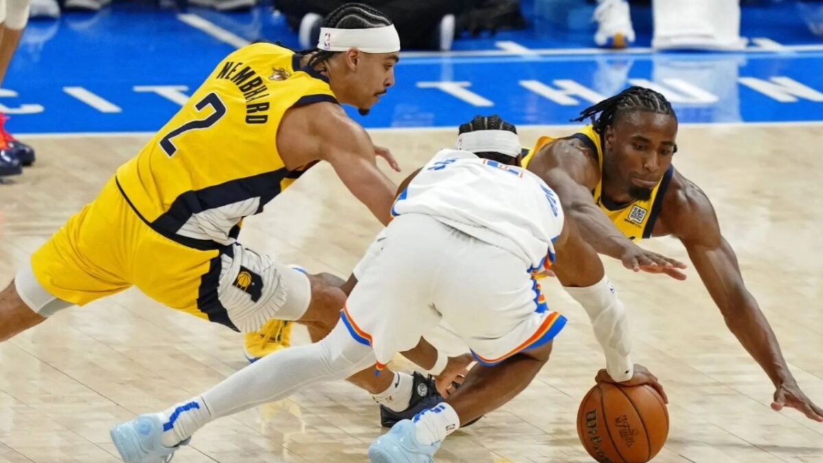 3 Reasons Rick Carlisle and Mark Daigneault are Real Superstars of NBA Finals 3 Andrew Nembhard and Aaron Nesmith hounding Shai Gilgeous-Alexander