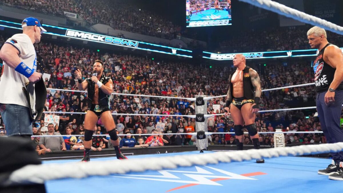 LA Knight Fails to Advance in the King of the Ring Tournament After Being Scr*wed over on SmackDown 1 John Cena, LA Knight, Randy Orton and Cody Rhodes