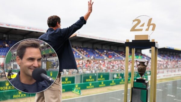 (Video) Roger Federer Becomes the Honorary Starter for the 24 Hours of Le Mans