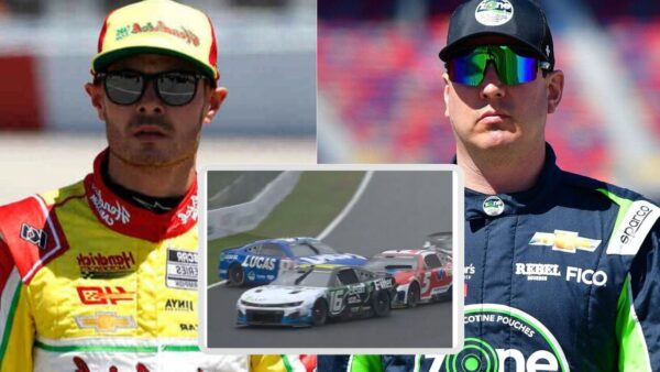 (Video) “I’m Going to Nail Some People!” Kyle Busch Wrecks Kyle Larson and AJ Allmendinger in a Wild Incident at Mexico
