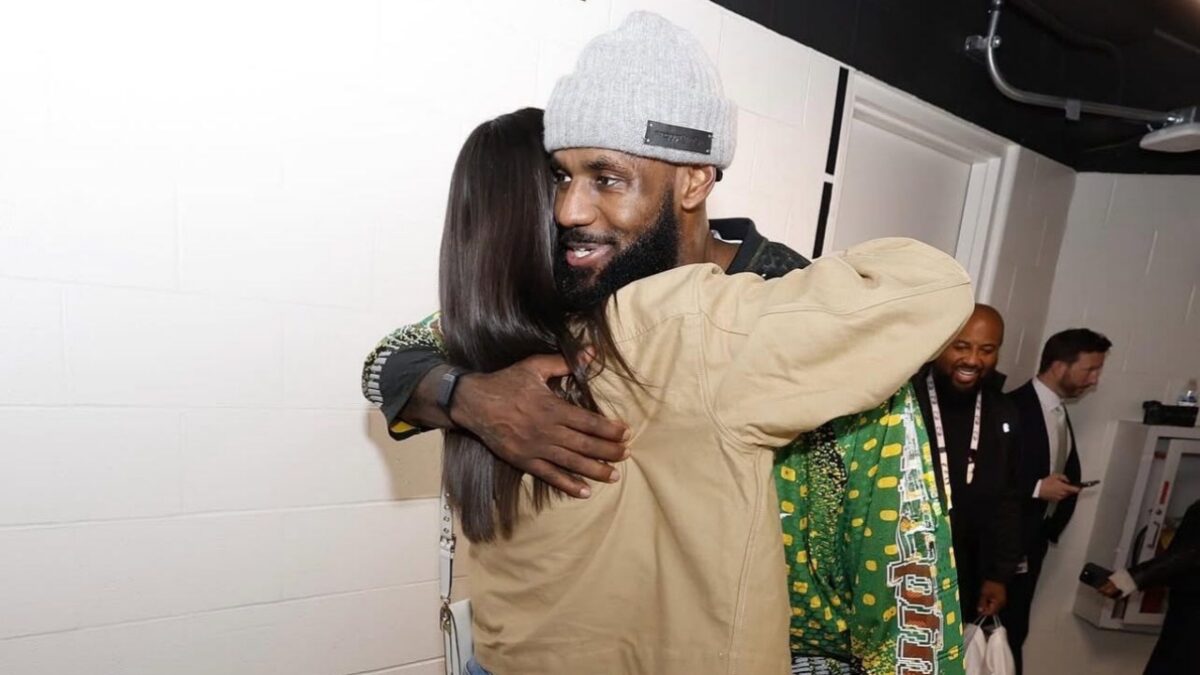 Caitlin Clark Gets Real About Beating Steph Curry and LeBron James in Shootout 1 Caitlin Clark and LeBron James