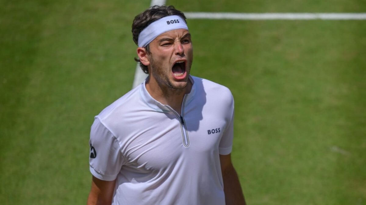 Joao Fonseca Says He's Adapting to the Unpredictability of the ATP Ahead of Wimbledon 1 Taylor Fritz (2)
