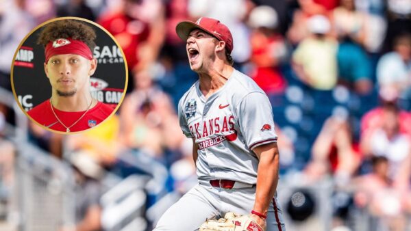 Gage Wood Throwing 3rd No-Hitter in College World Series Leaves Patrick Mahomes Stunned