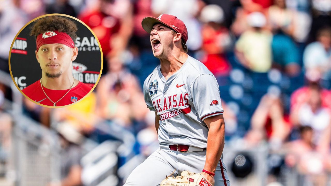 Gage Wood Throwing 3rd No-Hitter in College World Series Leaves Patrick Mahomes Stunned