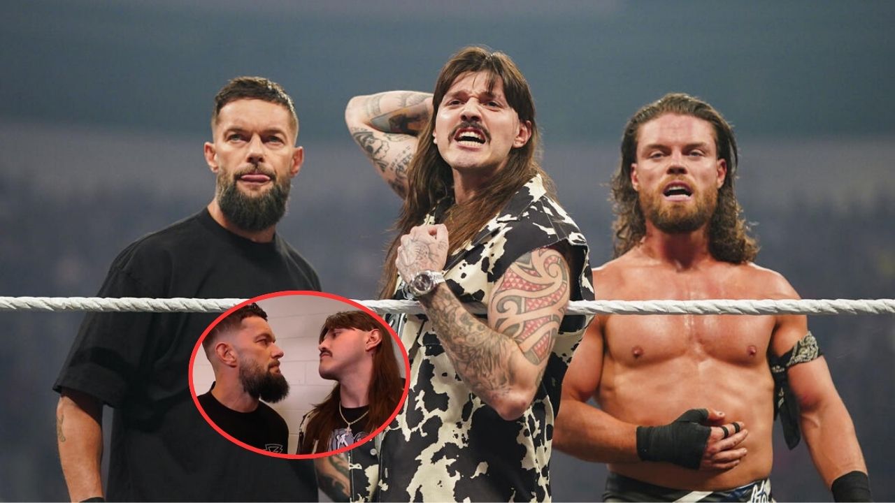 (Video) Finn Balor Gets into Dominik Mysterio’s Face as Tensions Continue to Grow in the Judgment Day on Raw