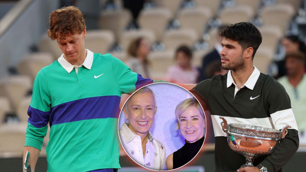 Rivalry Between Carlos Alcaraz and Jannik Sinner Reminds Chris Evert of Her Battles with Martina Navratilova