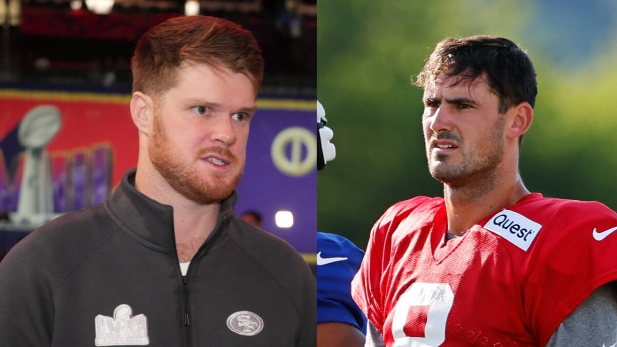Analyst Believes Daniel Jones Is on Track to Have a Sam Darnold-like Season with the Colts 1 Sam Darnold and Daniel Jones