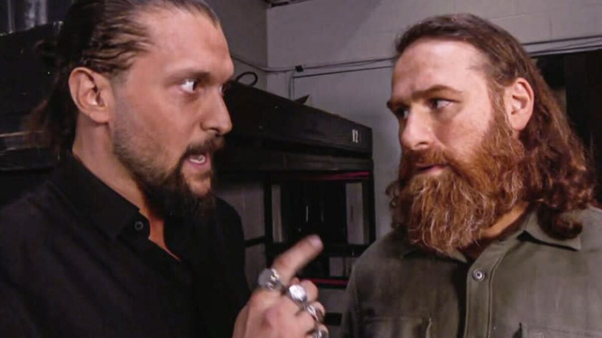 Karrion Kross Once Again Pleads for an Opportunity After Being Overlooked on Raw 1 Karrion Kross and Sami Zayn
