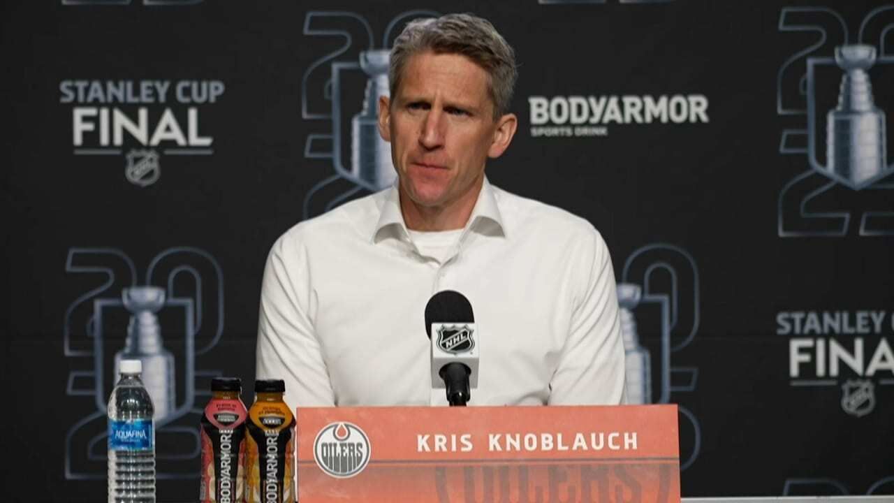 Oilers HC Kris Knoblauch Claims There Is “No Silver Lining” Following 2nd Successive Final Loss Against Panthers