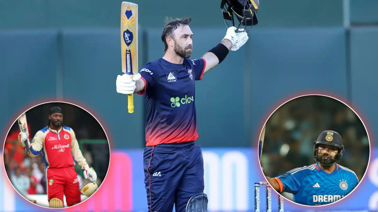 Glenn Maxwell Matches Rohit Sharma After Scoring Blistering MLC Ton, Chris Gayle Reigns Supreme at the Top